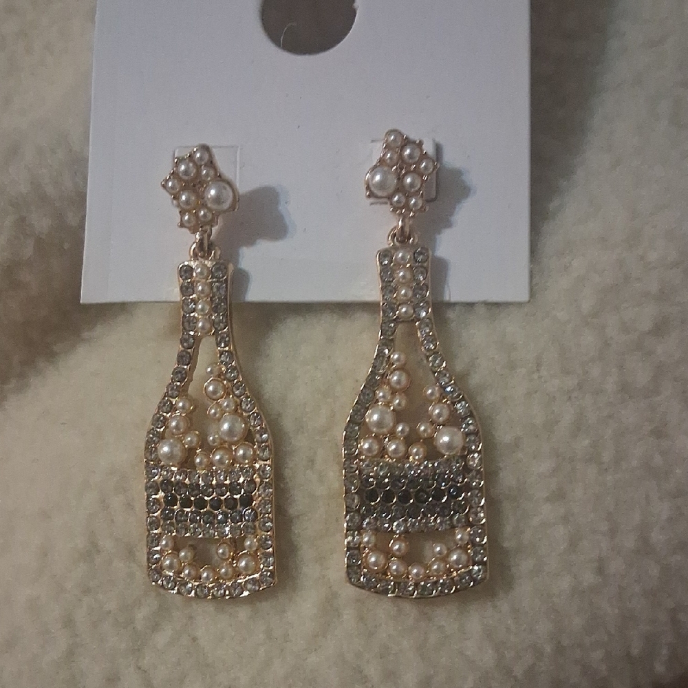 Wine Bottle Earrings